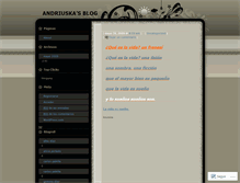 Tablet Screenshot of andriuska.wordpress.com