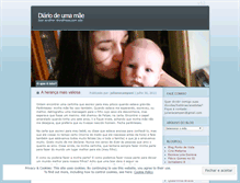 Tablet Screenshot of diariodamae.wordpress.com