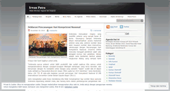 Desktop Screenshot of irwanputra.wordpress.com