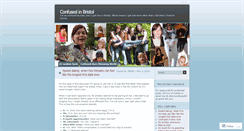 Desktop Screenshot of confusedinbristol.wordpress.com