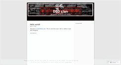 Desktop Screenshot of insdbdclan.wordpress.com