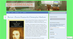 Desktop Screenshot of celestinereads.wordpress.com