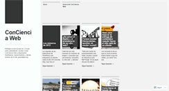 Desktop Screenshot of concienciaweb.wordpress.com
