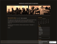 Tablet Screenshot of musicosoasis.wordpress.com