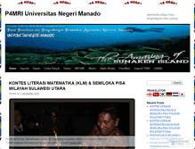 Tablet Screenshot of p4mriunima.wordpress.com
