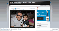 Desktop Screenshot of familyproducoes.wordpress.com