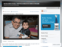 Tablet Screenshot of familyproducoes.wordpress.com
