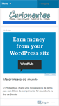 Mobile Screenshot of curionaltas.wordpress.com