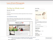 Tablet Screenshot of laurabscottphotography.wordpress.com