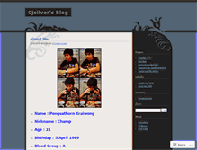 Tablet Screenshot of cjsilver.wordpress.com