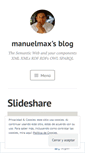 Mobile Screenshot of manuelmax.wordpress.com