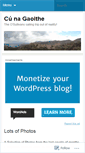 Mobile Screenshot of cunagaoithe.wordpress.com