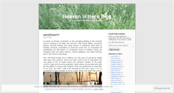 Desktop Screenshot of murielanyc.wordpress.com