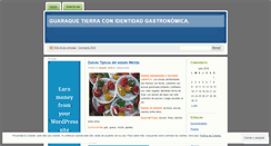 Desktop Screenshot of liceobolivarianoguaraque.wordpress.com