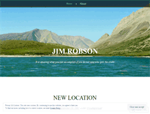 Tablet Screenshot of jimrobson.wordpress.com