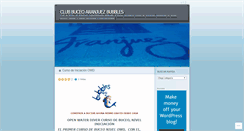 Desktop Screenshot of buceoaranjuez.wordpress.com