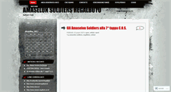 Desktop Screenshot of amaselonsoldiersregalbuto.wordpress.com