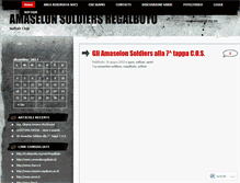 Tablet Screenshot of amaselonsoldiersregalbuto.wordpress.com