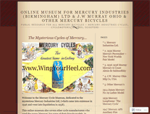 Tablet Screenshot of mercuryindustries.wordpress.com