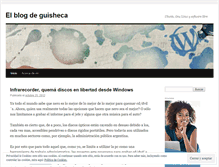 Tablet Screenshot of guisheca.wordpress.com