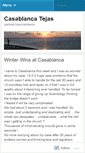 Mobile Screenshot of casablancatejasmyblog.wordpress.com