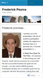 Mobile Screenshot of frederickpearce.wordpress.com