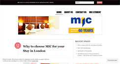 Desktop Screenshot of hotelmic.wordpress.com