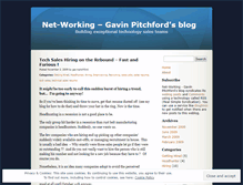 Tablet Screenshot of gavinpitchford.wordpress.com