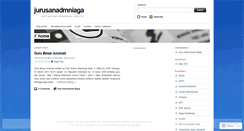 Desktop Screenshot of jurusanadmniaga.wordpress.com