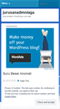 Mobile Screenshot of jurusanadmniaga.wordpress.com