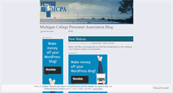 Desktop Screenshot of mcpaweb.wordpress.com