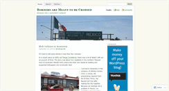 Desktop Screenshot of bordereporter.wordpress.com