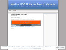 Tablet Screenshot of mediosudgnoticias.wordpress.com