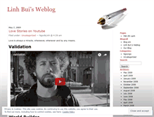 Tablet Screenshot of linhbui.wordpress.com