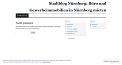 Desktop Screenshot of nuernbergbuero.wordpress.com