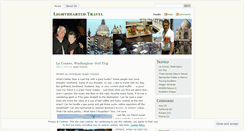 Desktop Screenshot of lightheartedtravel.wordpress.com