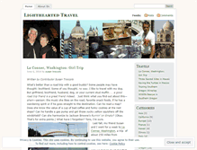 Tablet Screenshot of lightheartedtravel.wordpress.com