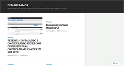 Desktop Screenshot of demairramos.wordpress.com