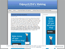Tablet Screenshot of edpsych294.wordpress.com