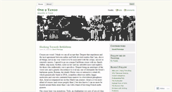 Desktop Screenshot of one2tango.wordpress.com