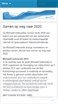 Mobile Screenshot of opwegnaar2020.wordpress.com