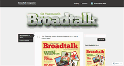 Desktop Screenshot of broadtalk.wordpress.com