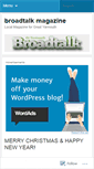 Mobile Screenshot of broadtalk.wordpress.com