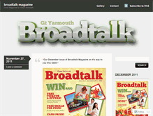 Tablet Screenshot of broadtalk.wordpress.com