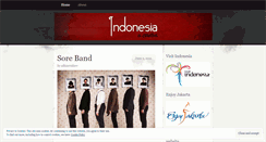 Desktop Screenshot of indonesiaiscreative.wordpress.com