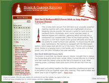 Tablet Screenshot of homeandgardenkitchen.wordpress.com