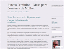 Tablet Screenshot of butecofeminino.wordpress.com