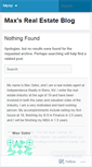 Mobile Screenshot of maxsabo.wordpress.com