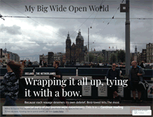 Tablet Screenshot of mybigwideopenworld.wordpress.com