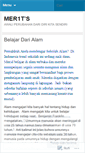 Mobile Screenshot of mer1t.wordpress.com